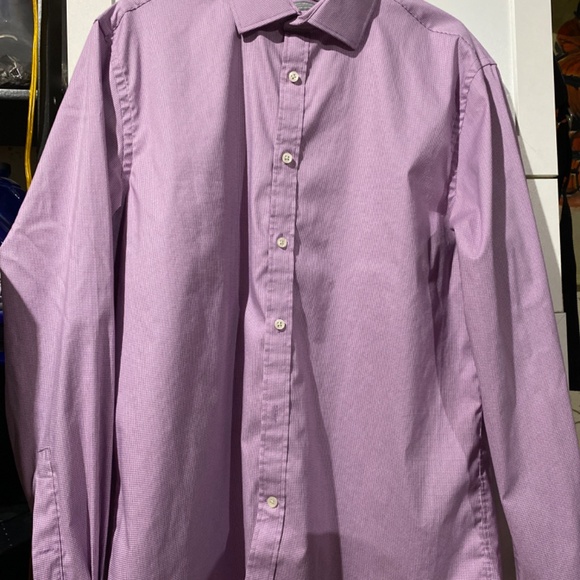 Michael Kors slim fit 17 34/35 XL dress shirt - Picture 2 of 4